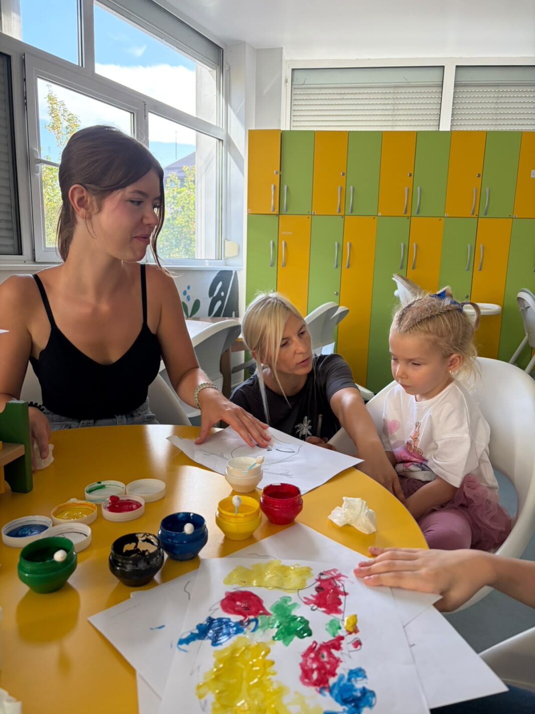 “My first month with the children” – by Laure Rousselot
