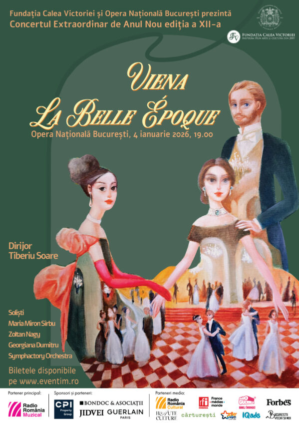 Concertul Extraordinar de Anul Nou, ediția a XII-a | Viena, La Belle Époque: Arii, duete și valsuri