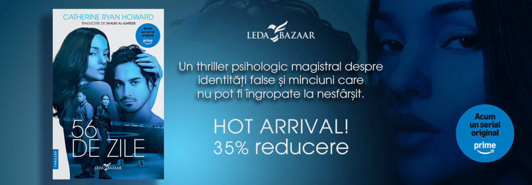 56 de zile de Catherine Ryan Howard – acum la ed. LedaBazaar!
