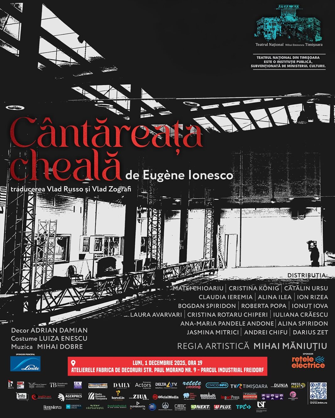 Jasmina Mitrici: Interview with a bold soprano și studiu asupra legilor fizice care guvernează teatrul – Cântăreața cheală