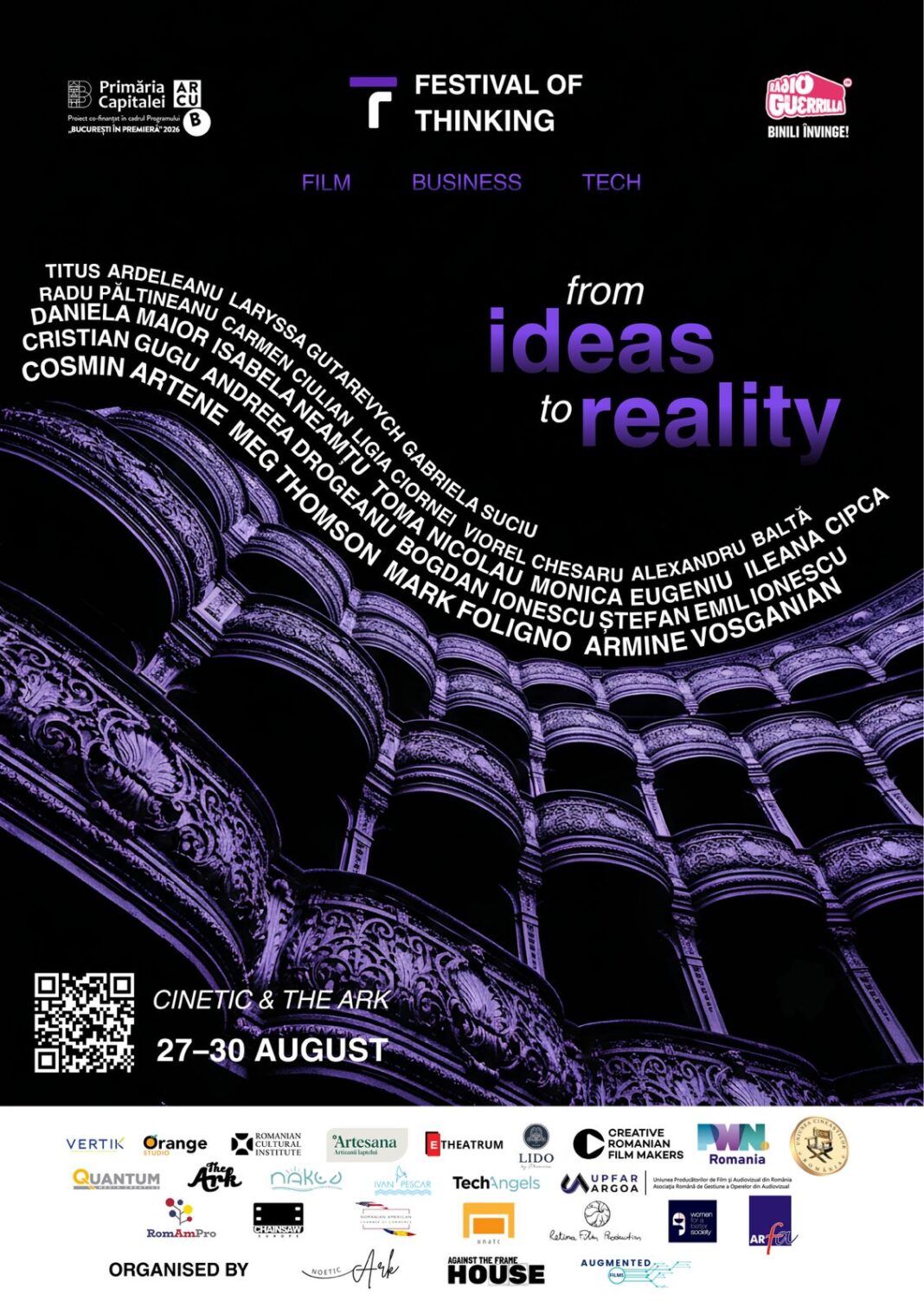 Comunicat de presă: From Idea to Impact – Festival of Thinking – Ediția a III-a, 2026