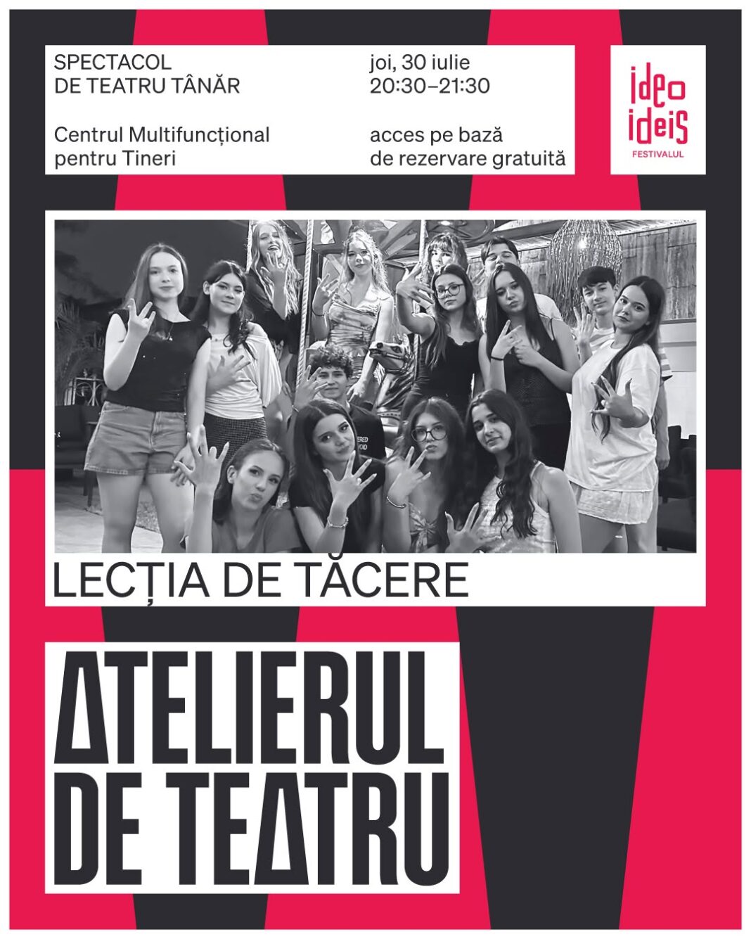 Daria Stan: Niciodată spectatorii unei nedreptăți – Lecția de tăcere la Ideo Ideis, 2026