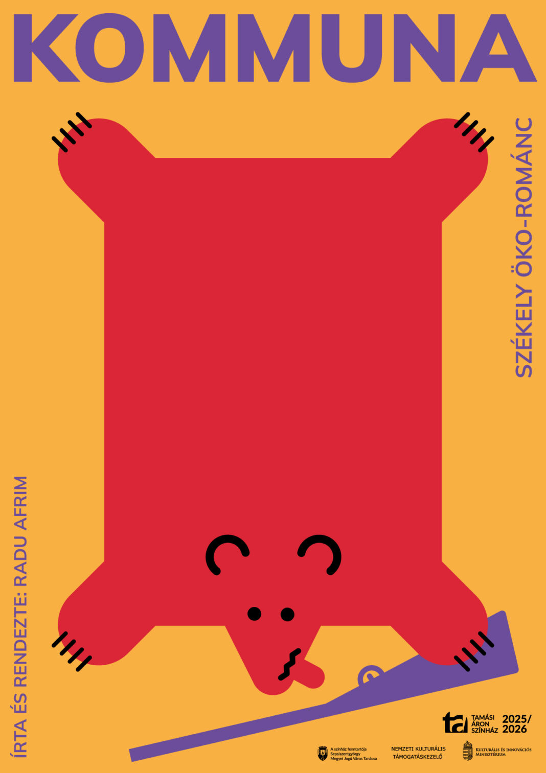 Adrian Țion: Caleidoscop umoristic-ecologic – Kommuna – székely öko-románc / Comunitatea – Eco-romanță secuiască la Mafeszt, 2026