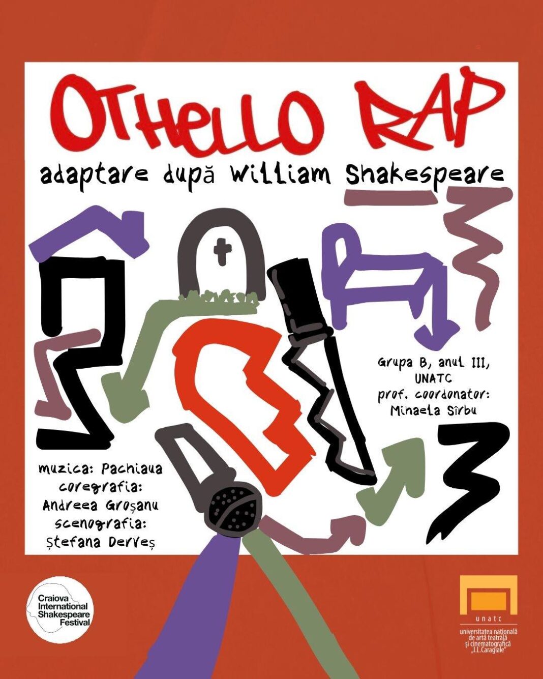 Mihai Brezeanu: Bulls, Lakers și Shakespeare – Othello RAP la Festivalul Internațional Shakespeare, 2026