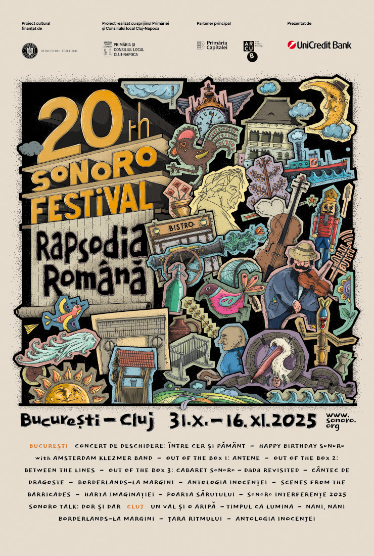 Marcel Frandeș: Antologia inocenței – recital cameral instrumental în Festivalul SoNoRo, 2025