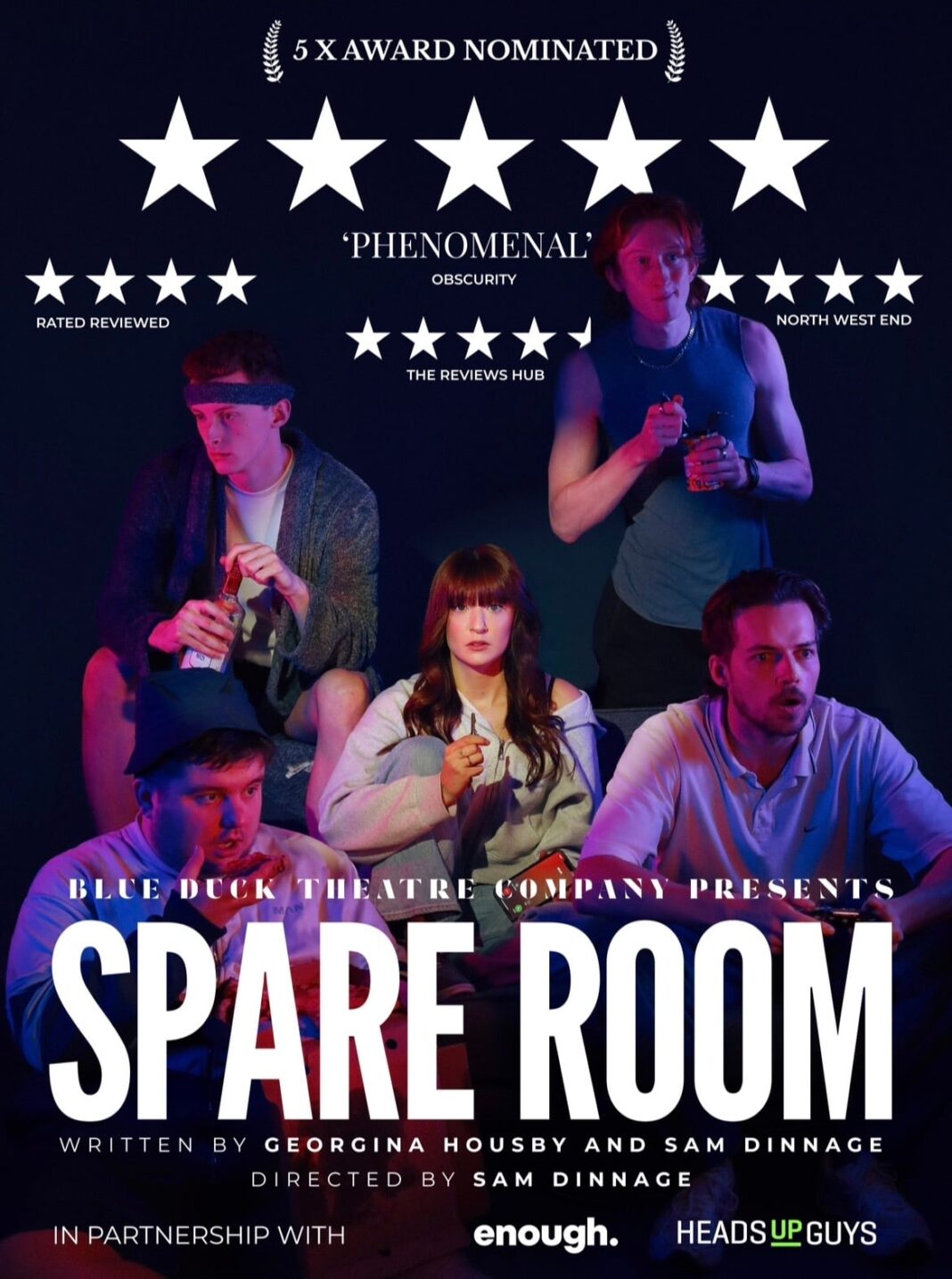 Lucian Țion: Tinerii furioși de la realismul clasic la kitchen sink-ul contemporan – Spare Room / Cameră de închiriat la Edinburgh Festival Fringe, 2026