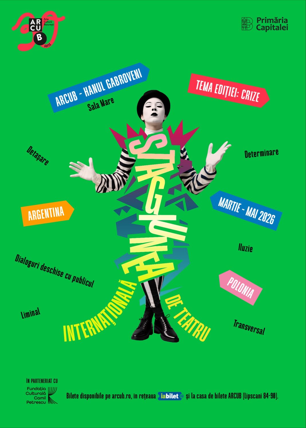 Comunicat de presă: Stagiunea Internațională de Teatru ARCUB 2026 debutează cu Gaviota, spectacol prezent la Wiener Festwochen