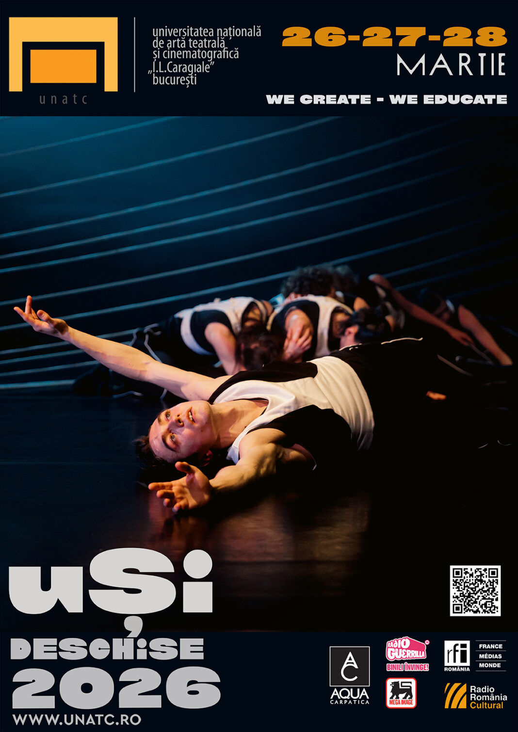 Comunicat de presă: Uși Deschise la UNATC -26-28 martie 2026