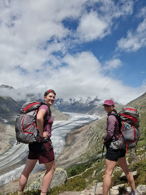 Musai spectaculos- Aletschgletscher si aventura de hike a fetelor