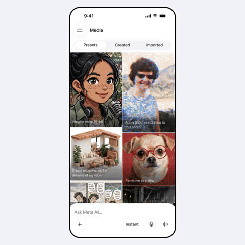 Meta retrage funcția Instagram care folosea profiluri publice în imagini AI