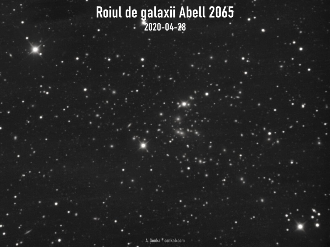 Roi de galaxii la un miliard de ani-lumină