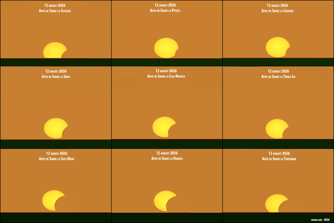 Cel mai frumos apus de Soare din 2026