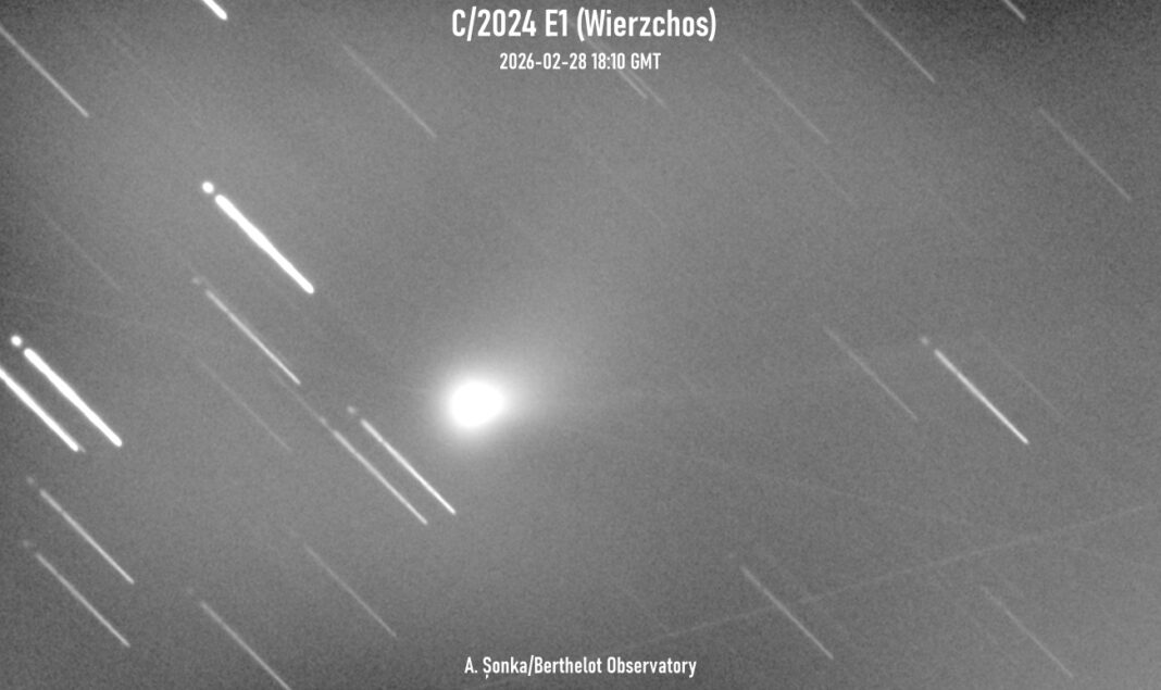 Cometa C/2024 E1 observată