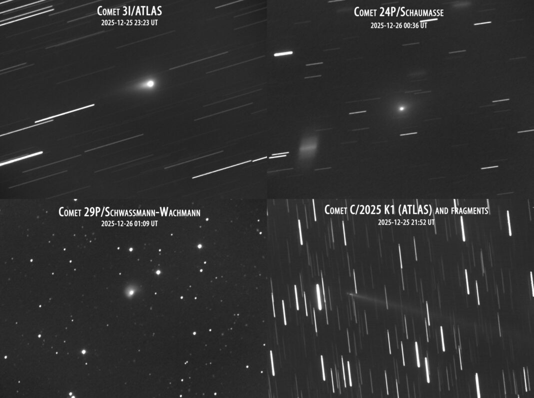 Cometele și formele lor