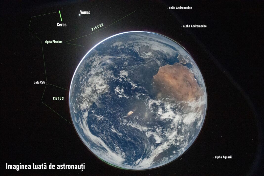 Pământul fotografiat din capsula Orion