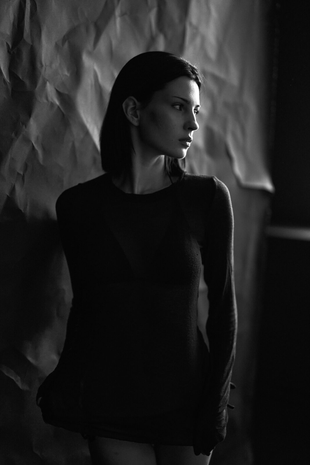 The model Alexia Tomeci photographed at my studio (day 17091)