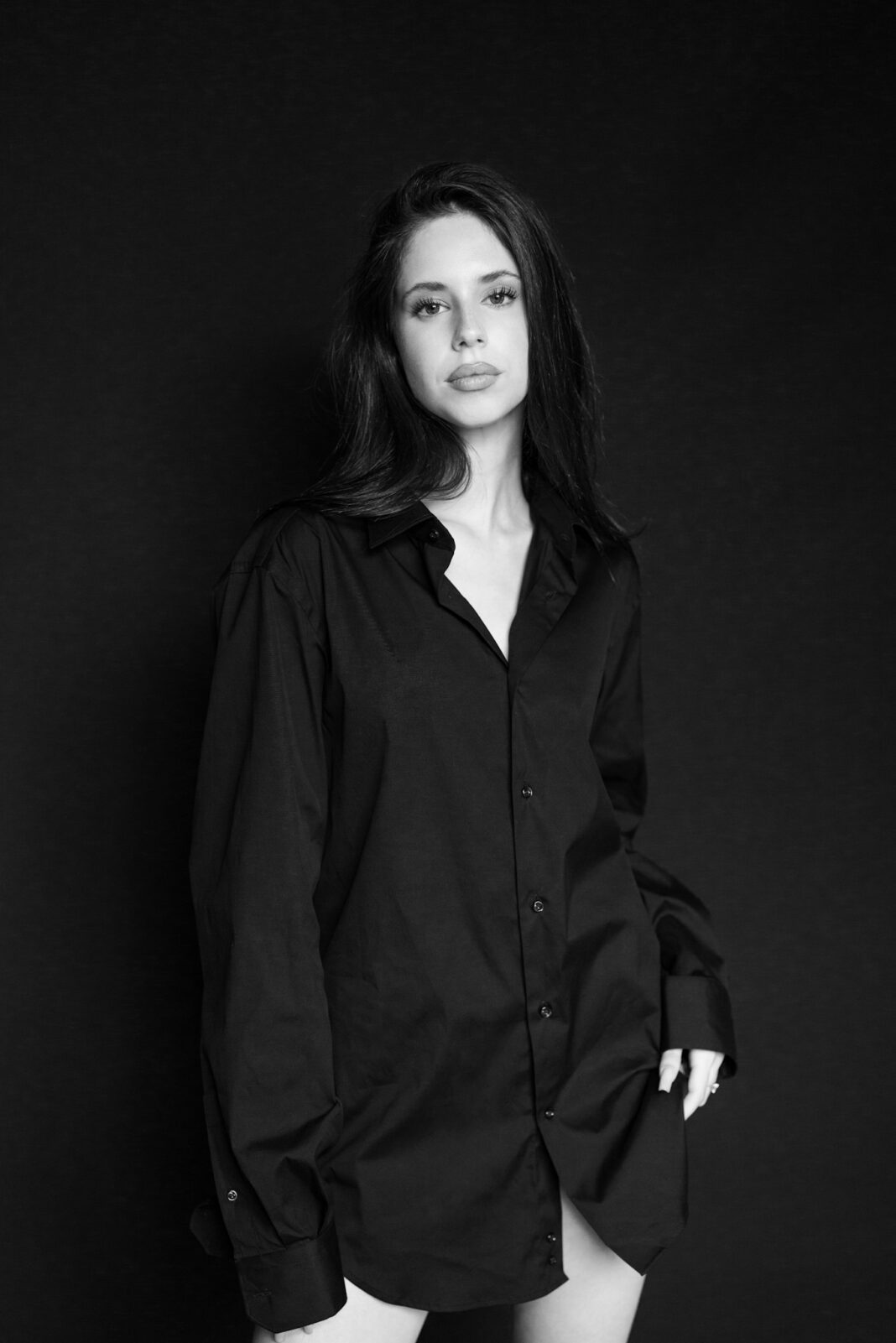 Violeta Banica photographed at my studio (day 16307)