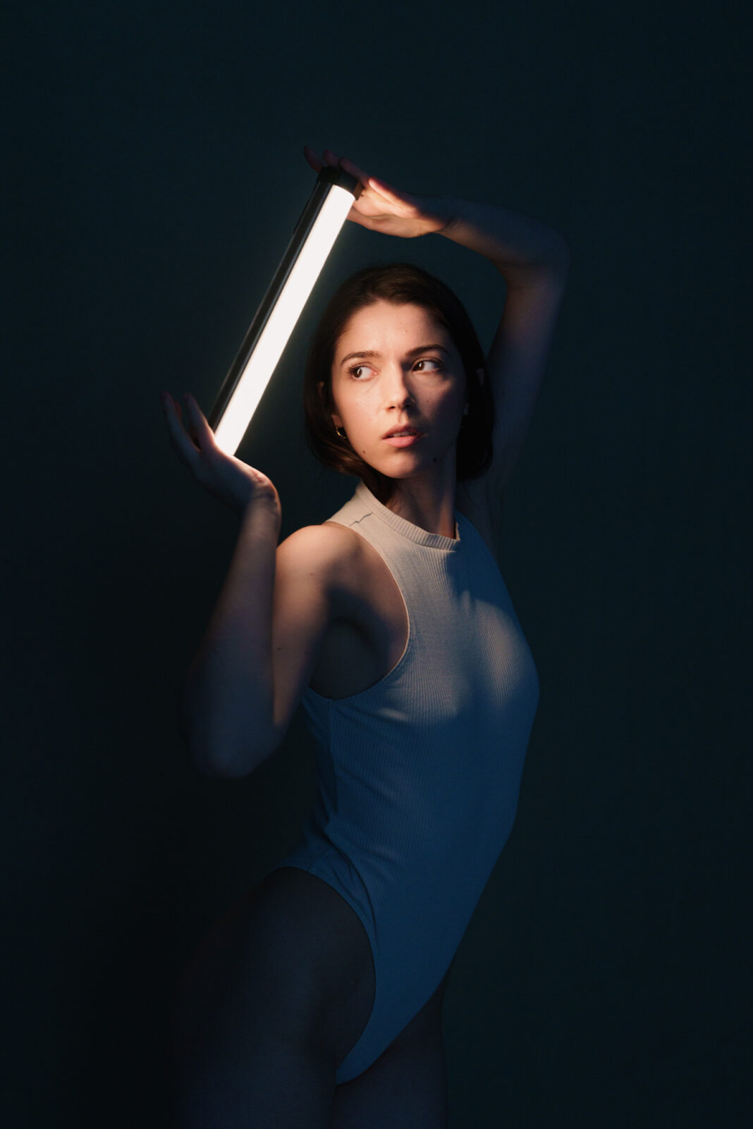 The actress Victoria Ecaterina Moraru photographed at my studio (day 16466)