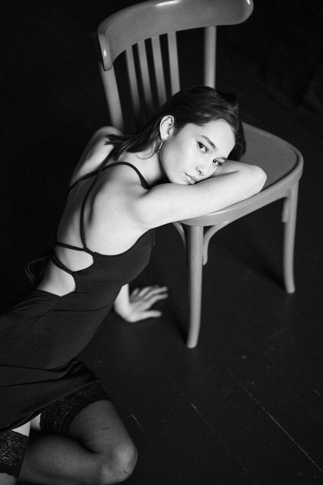 The actress Anaïs Agi-Ali photographed at my studio (day 17207)