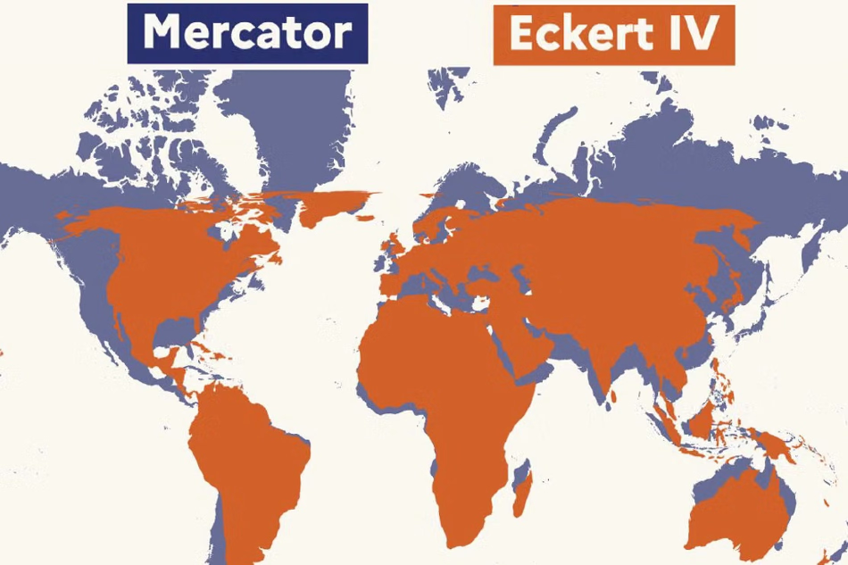ONU a votat modificarea hărților lumii și înlocuirea treptată a planiglobului Mercator, care face emisfera nordică, cu Europa. America de Nord și Asia, să pară mai mare decât este în realitate față de Africa. A existat un singur vot împotrivă – cel al SUA.