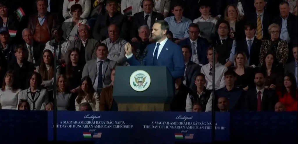 Vicepreședintele SUA, atac furibund la adresa UE, în timpul vizitei din Ungaria. Aflat pe scenă alături de Viktor Orban, JD Vance a afirmat că Uniunea Europeană “este o forță externă care le spune maghiarilor ce să facă și cu cine să voteze” și chiar l-a sunat pe Donald Trump pentru a se adresa publicului.