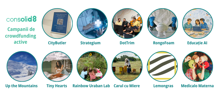 Campaniile antreprenorilor inovatori, pe consolid8