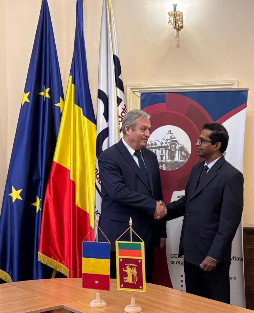 Președintele CCIB a primit vizita noului ambasador din Sri Lanka