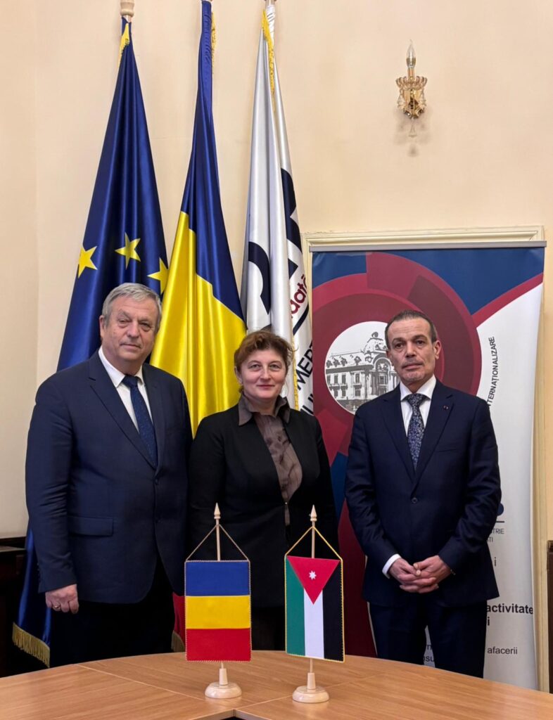 Președintele CCIB a primit vizita ambasadorului Iordaniei la București
