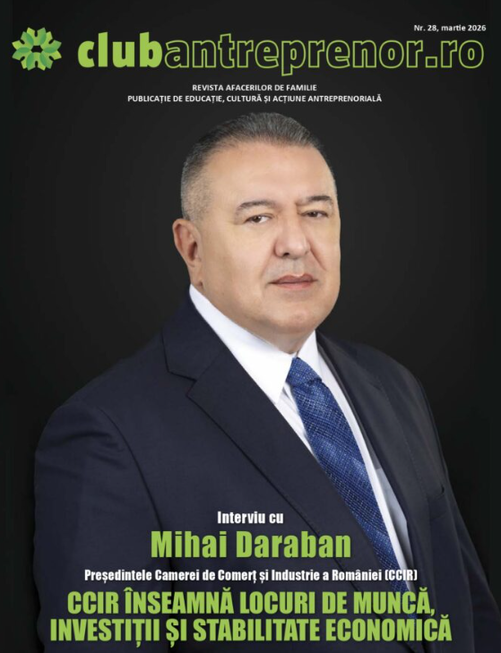 Interviul Ediției – Interviu cu Mihai Daraban, Președintele Camerei de Comerț și Industrie a României (CCIR): CCIR înseamnă locuri de muncă, investiții și stabilitate economică