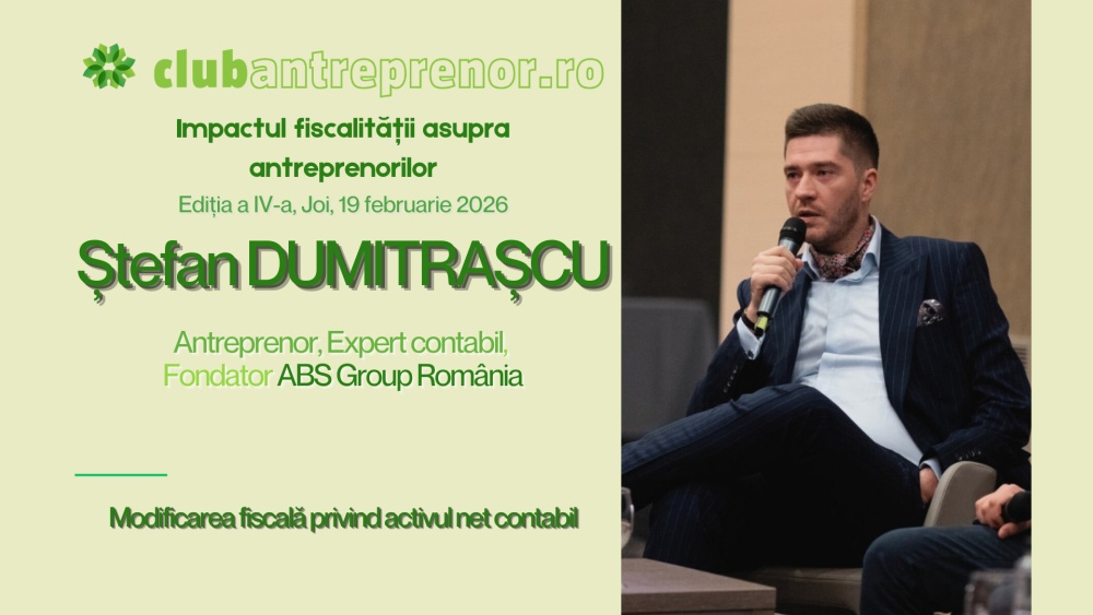 Dincolo de bilanț: Ștefan Dumitrașcu, expert contabil & Fondator ABS Group, explică miza critică a Aactivului net contabil la Palatul CCIB
