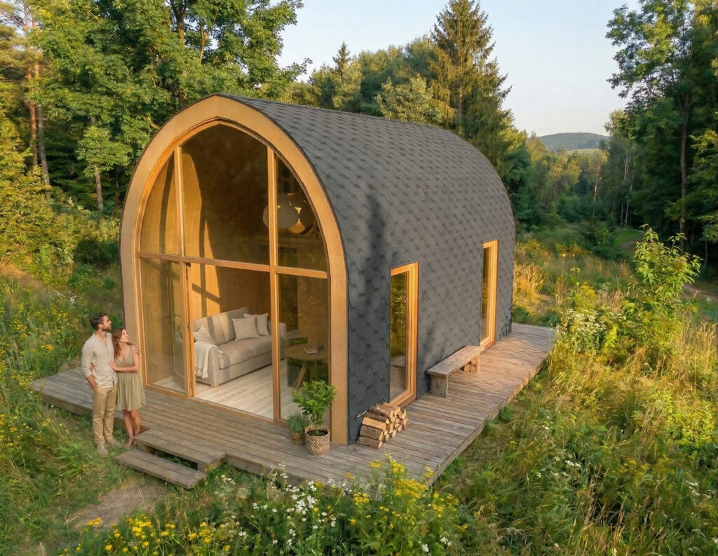 Pliabil Studio lansează prima casă modulară din carton