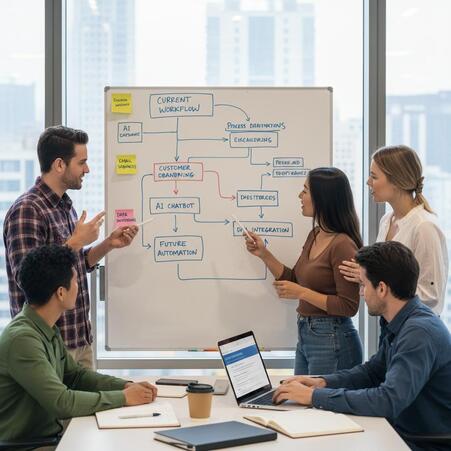 Doar 5,2% dintre companiile din România folosesc AI. Miza reală este transformarea proceselor