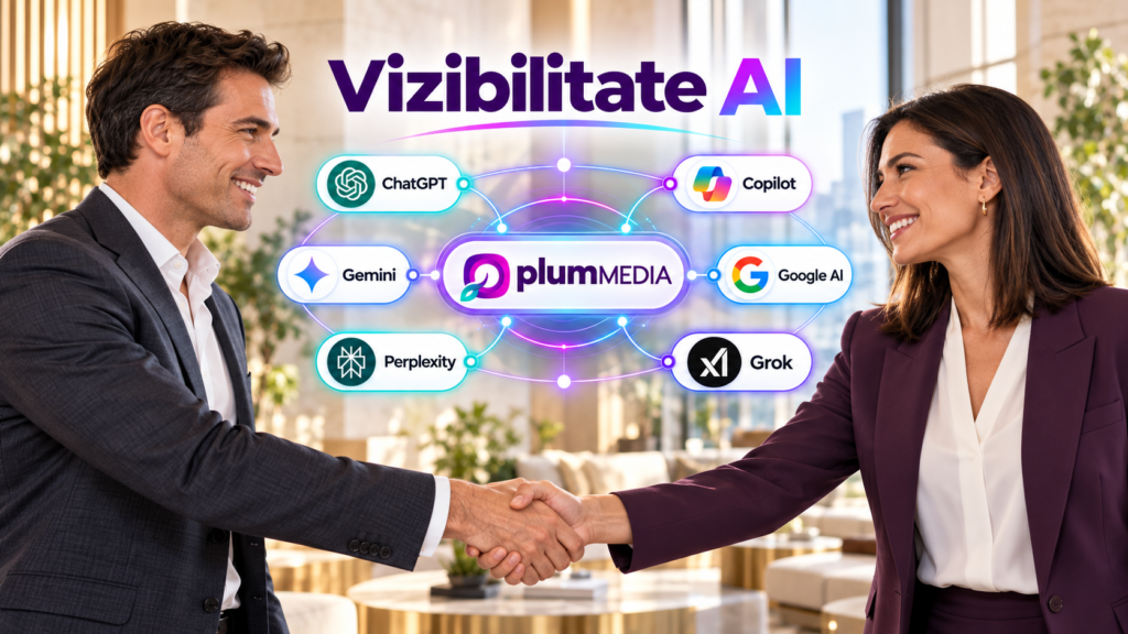Cine intră pe lista de furnizori recomandați de AI? Plum Media lansează un serviciu dedicat vizibilității companiilor