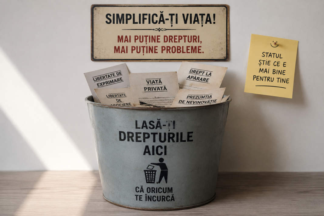 Drepturile sunt doar pentru oamenii care ne plac