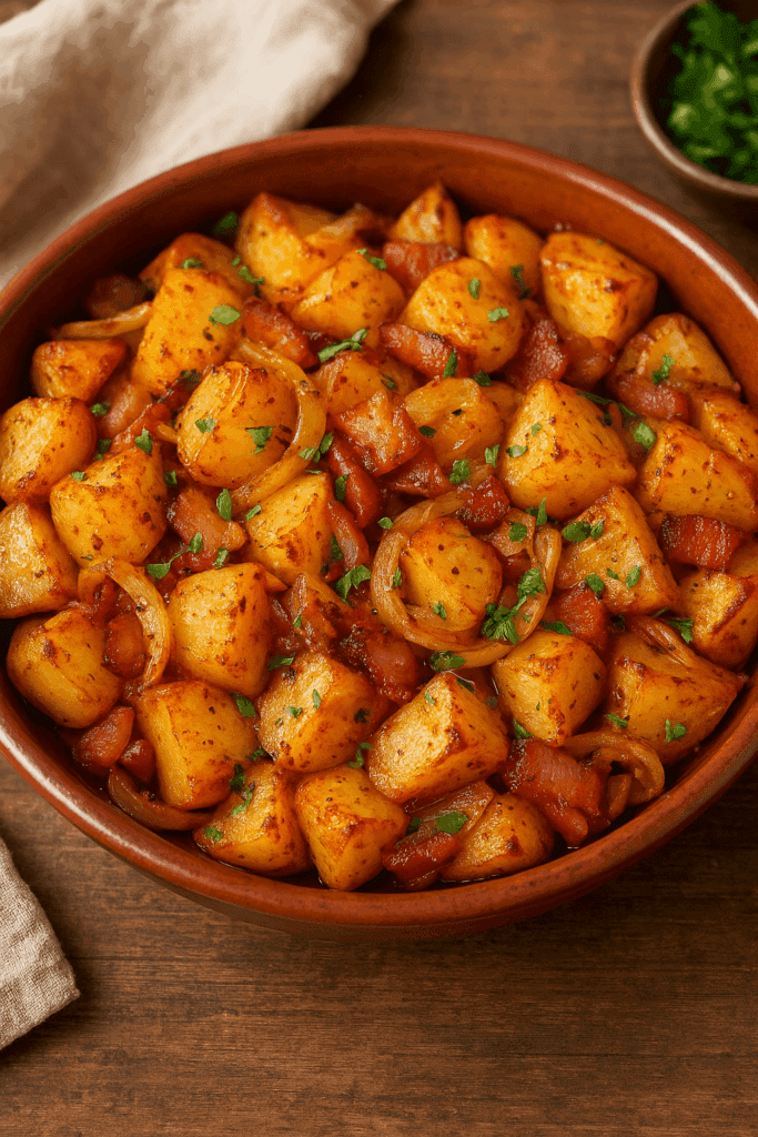 Rețetă delicioasă: Cartofi țărănești la cuptor