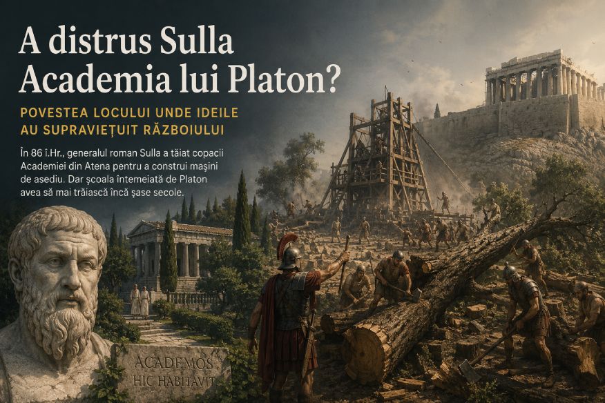 A distrus Sulla Academia lui Platon? Sau împăratul bizantin Iustinian I?