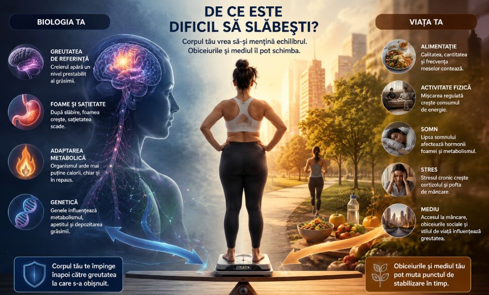 Cum pierde corpul tău în greutate?