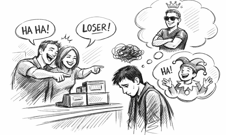 Ironia batjocoritoare. Ce-i caracterizează pe cei care îi batjocoresc pe alții și ce poți face dacă ești ținta ironiilor batjocoritoare