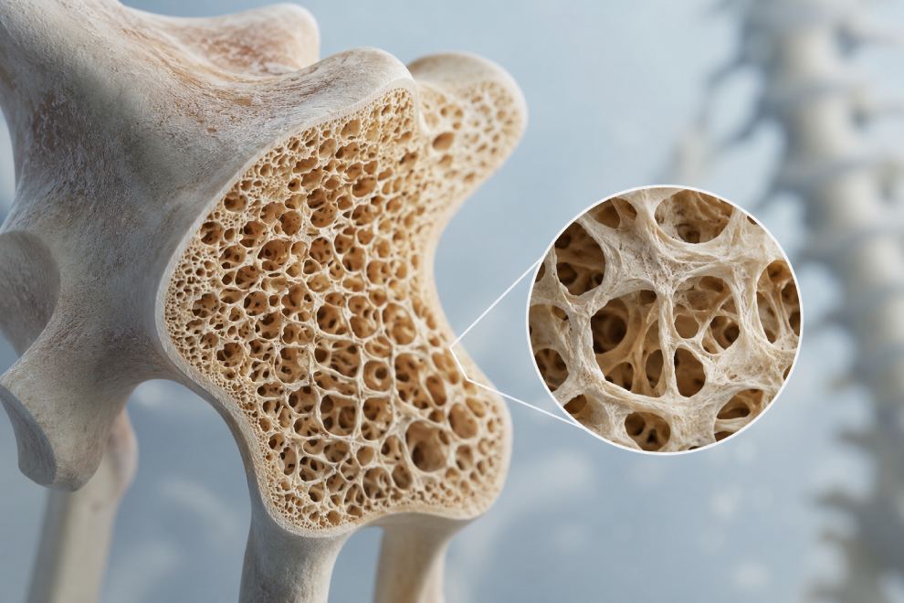 Osteopenia: pierderea densității minerale osoase afectează milioane de oameni