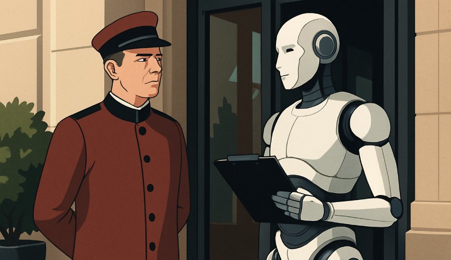 „Eroarea portarului de hotel”: de ce adoptarea neglijentă a IA se întoarce atât de ușor împotriva companiilor