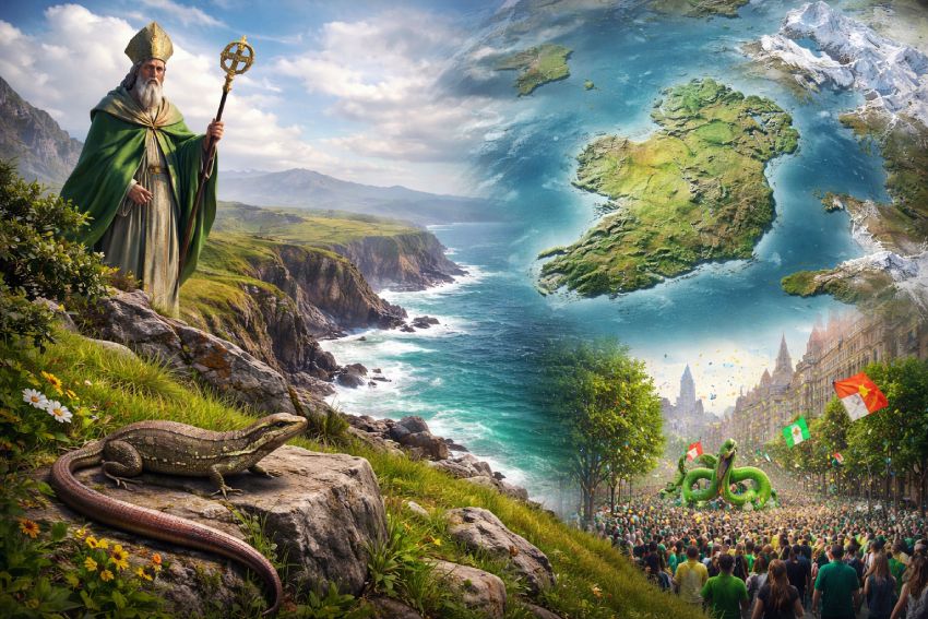 De ce nu există șerpi în Irlanda